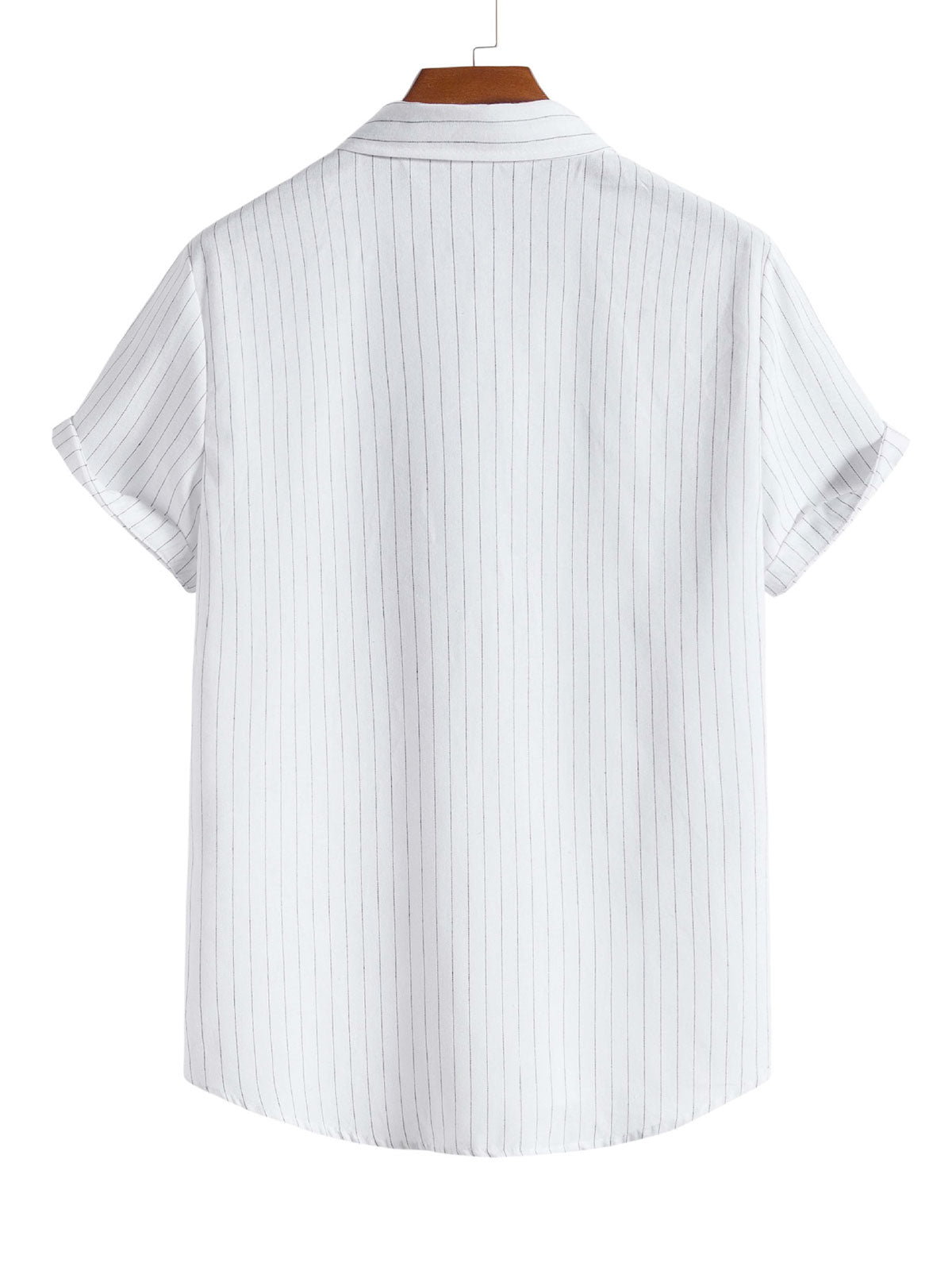 Tobias - Summerchic Stripete Kortermet Skjorte