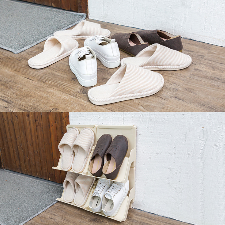 ShoeOrganizer - Minimalistisk plassbesparende tøffel