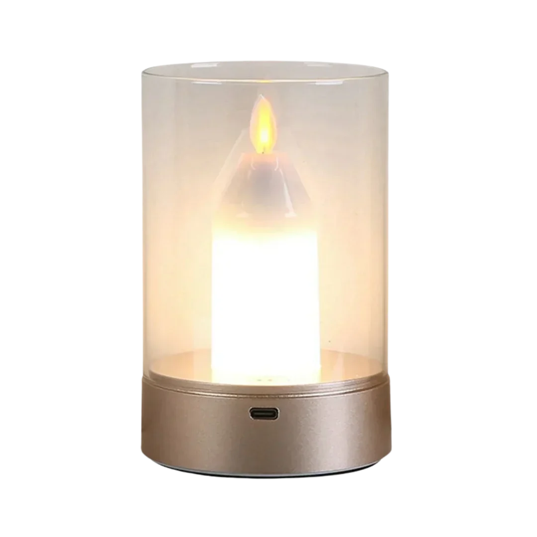 GlowFlicker - Realistisk LED-flammeeffektlampe