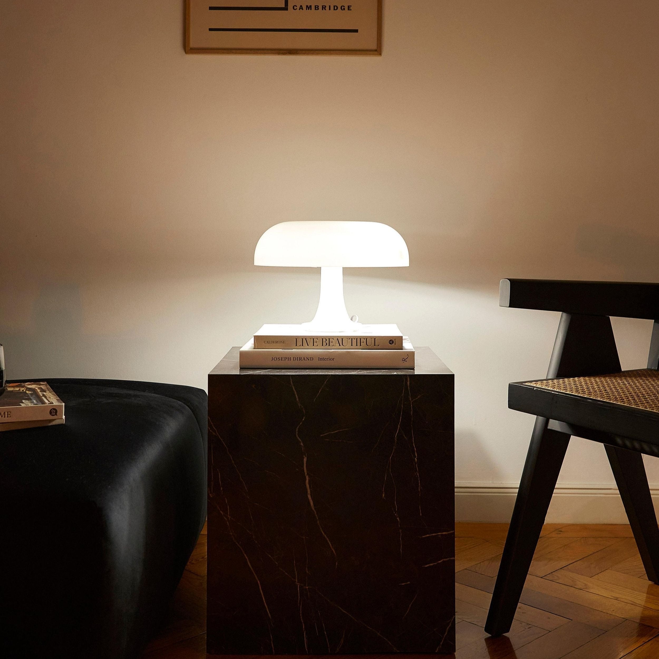 LysaSvamp – Retro Sjampinjong LED-bordlampe