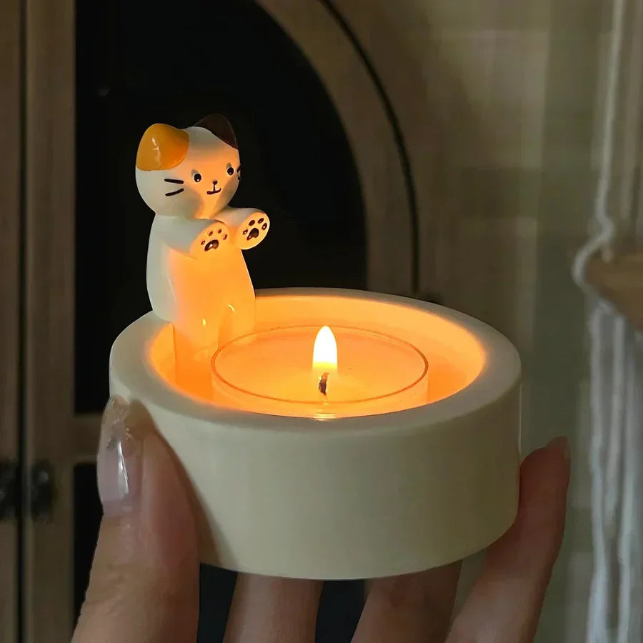 LumoPaws telysestake - sjarmerende kattedesign for hygge og atmosfære