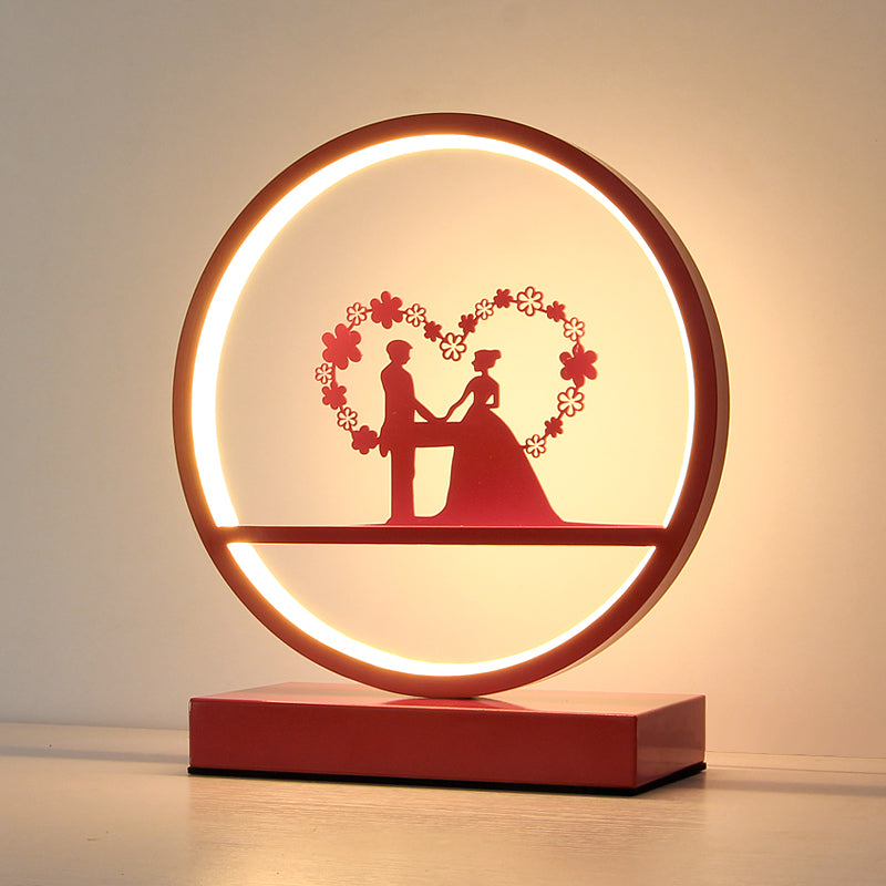 Lumeloop – Moderne romantisk Loop-bordlampe