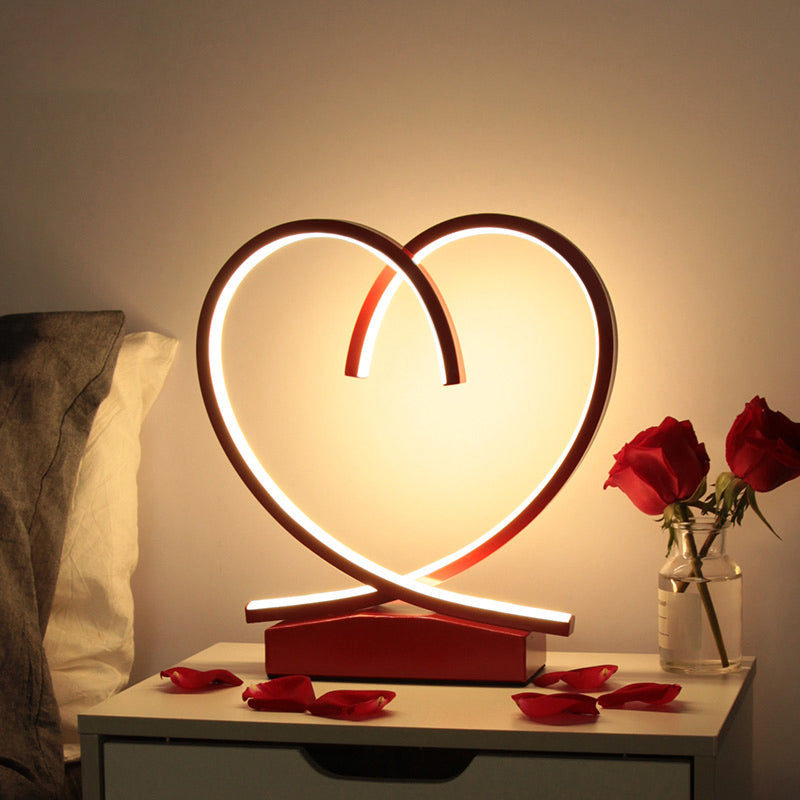 Lumeloop – Moderne romantisk Loop-bordlampe