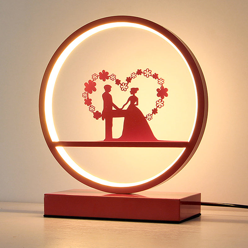 Lumeloop – Moderne romantisk Loop-bordlampe