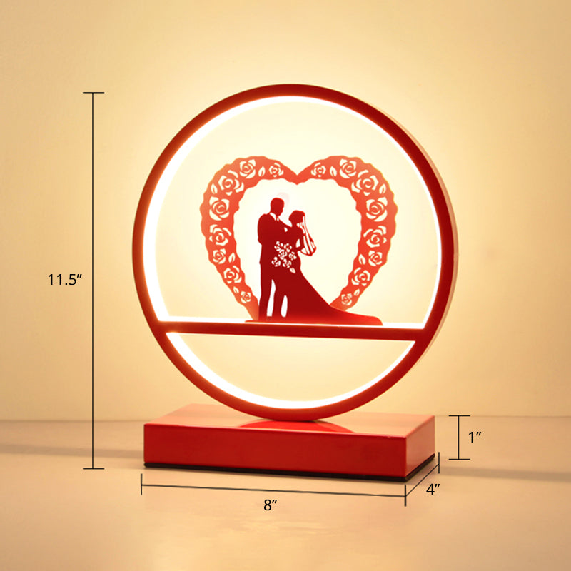 Lumeloop – Moderne romantisk Loop-bordlampe