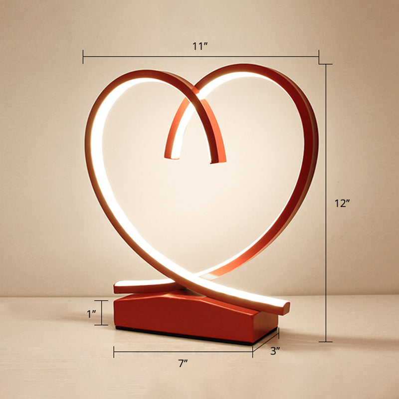 Lumeloop – Moderne romantisk Loop-bordlampe