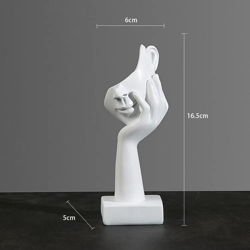 NordicMuse Abstrakt ansiktsskulptur
