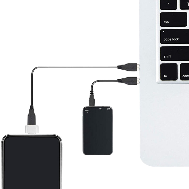 MiniVoice Kompakt stemmestyrt opptaker