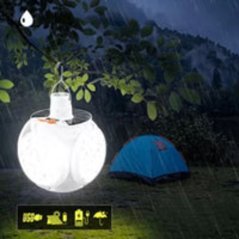 SolarGlow – Solcelledrevet utelys med USB-lading