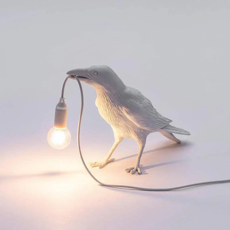 FeatherGlow – Fugle-lampe med kunstnerisk stemningsbelysning