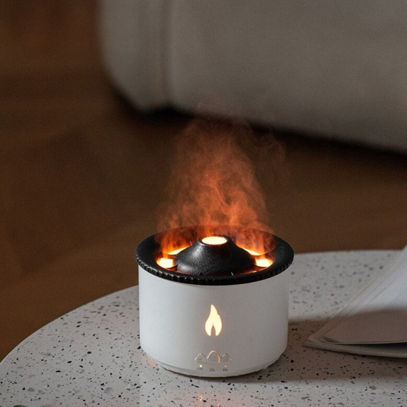 AromaGlow - Ultrasonisk essensiell oljespreder med LED-stemningslys