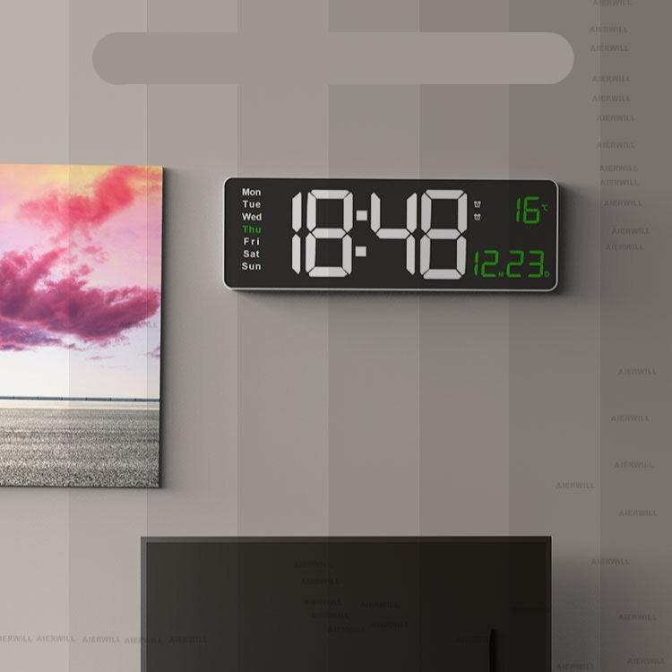 LumiTime Elegant digitalklokke - moderne design og opplyst display