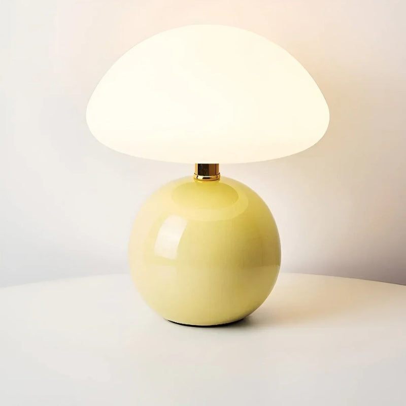 GlowCap - Moderne soppformet bordlampe