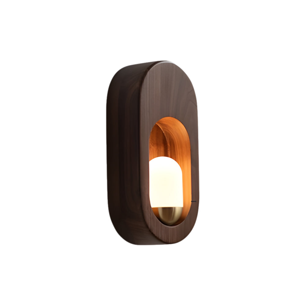 Glow - Moderne, buet vegglampe med mykt LED-lys