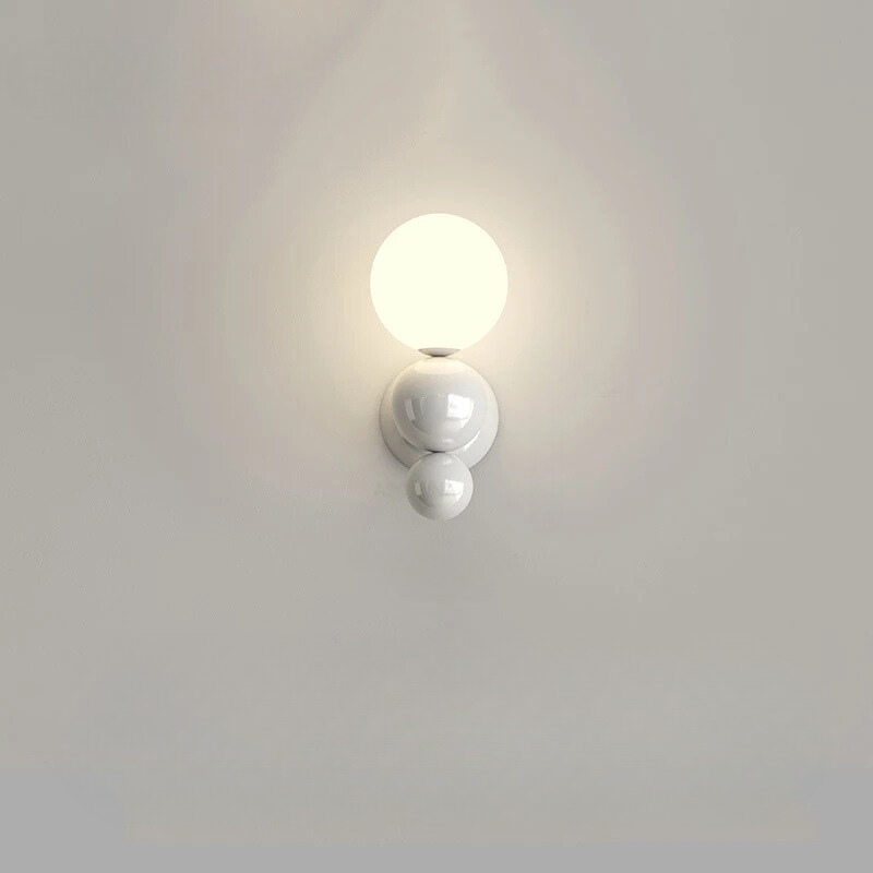 BubbleGlow – Moderne sfærisk vegglampe