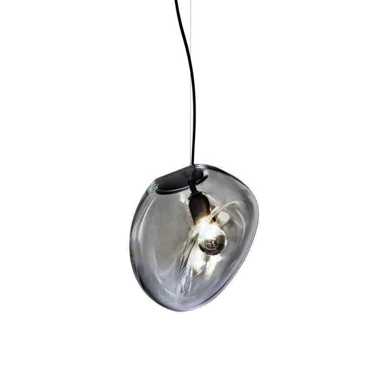 Dråbelux Elegant Glass Pendellampe – Stilig Takbelysning med Mykt Lys