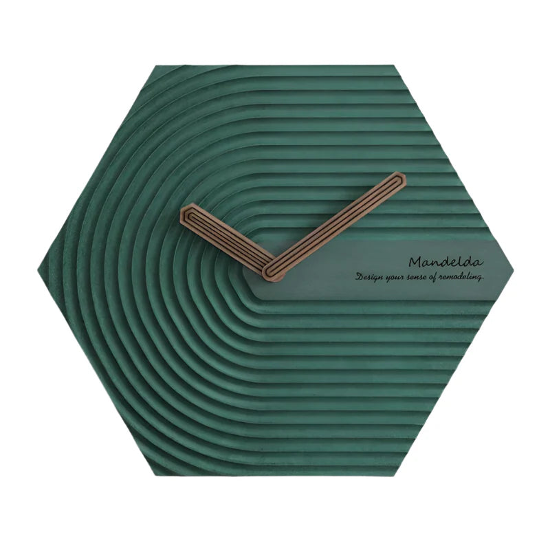 Moderne minimalistisk veggklokke