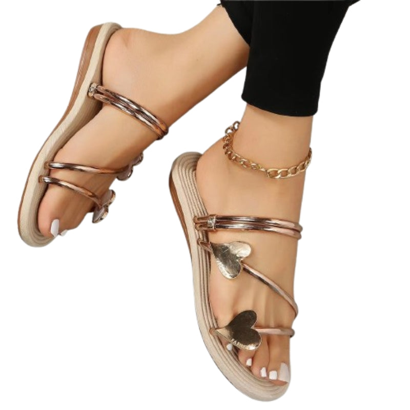 HeartStep dame sommersandaler