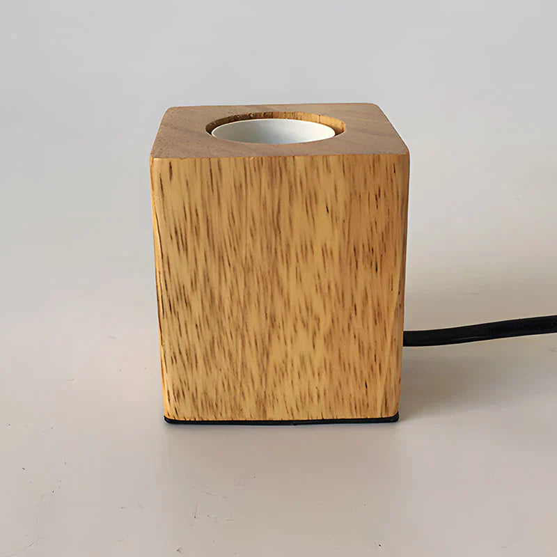 CozyCube - Moderne kubelampe i tre
