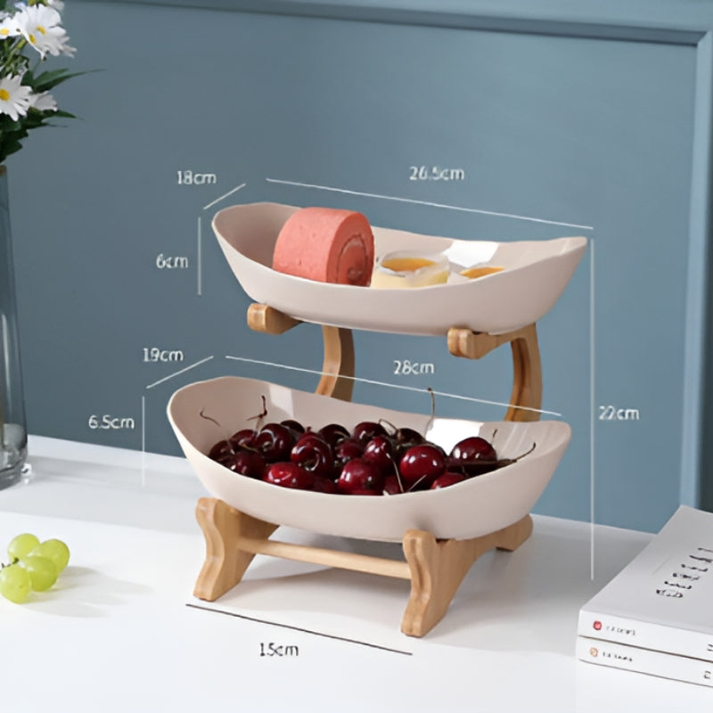 SnackNest - Serveringsbrett med flere lag