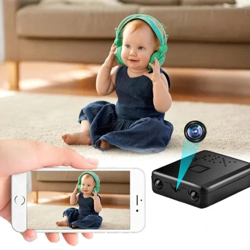 SafeView HD Mini WiFi-overvåkningskamera med nattsyn for hjemmesikkerhet
