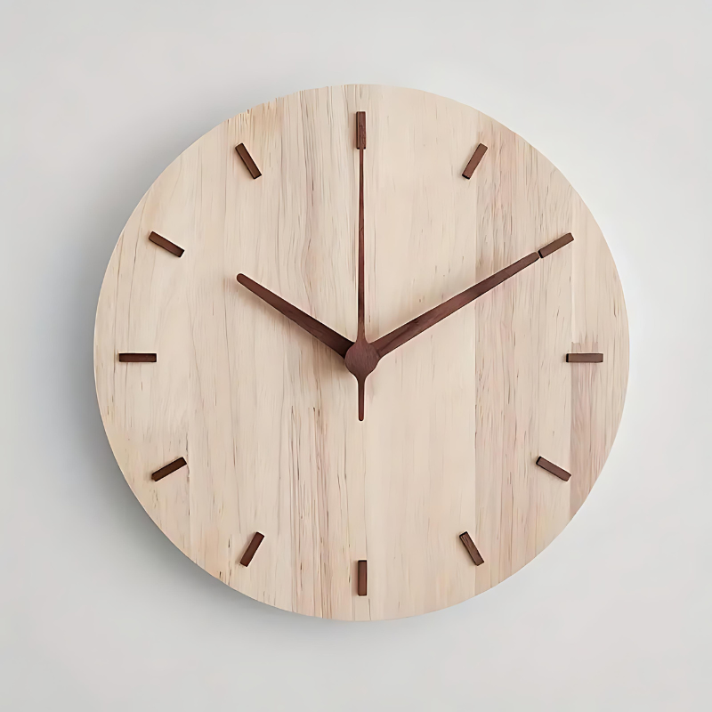 LumiTime Minimalistisk veggklokke – Eleganse for interiøret ditt