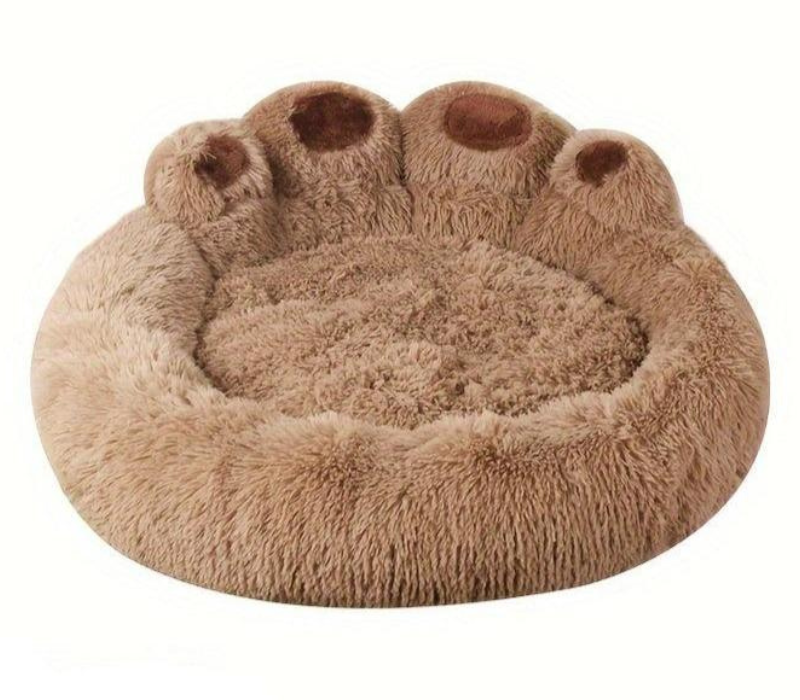 CozyPaw vaskbar kjæledyrseng med poteformet design