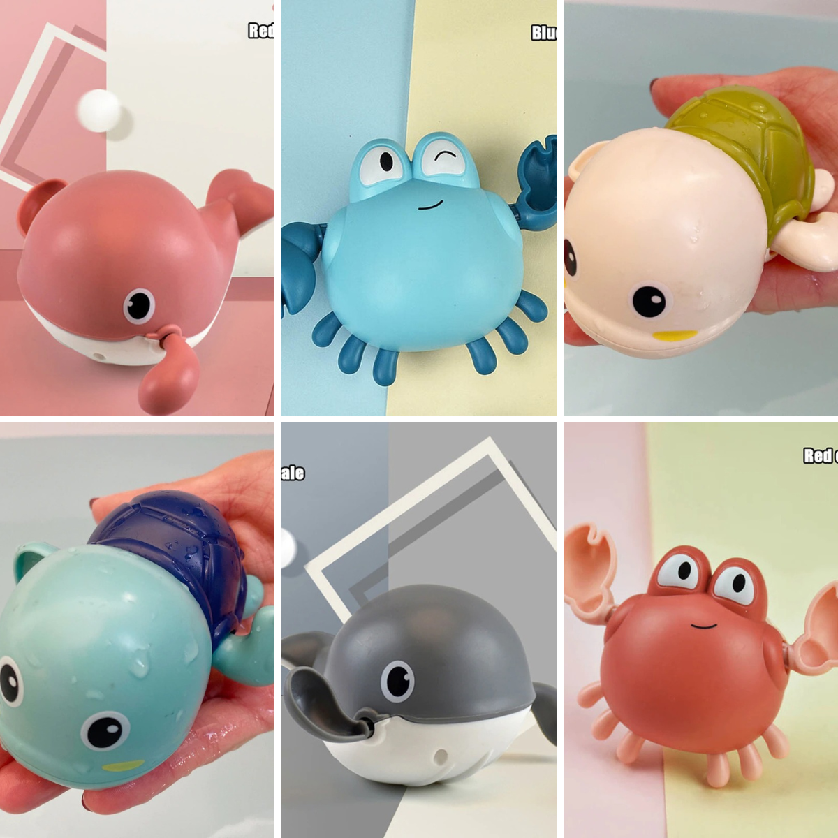 Bubbloids - Svømmende sjødyr for bademoro
