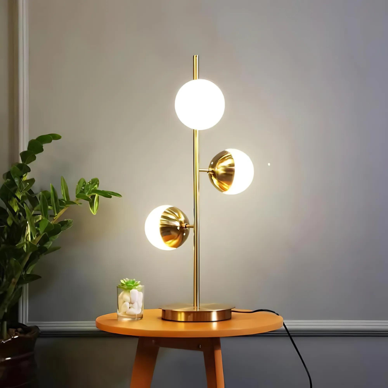 LumiSphere Modern bordlampe – elegant og atmosfærisk belysning