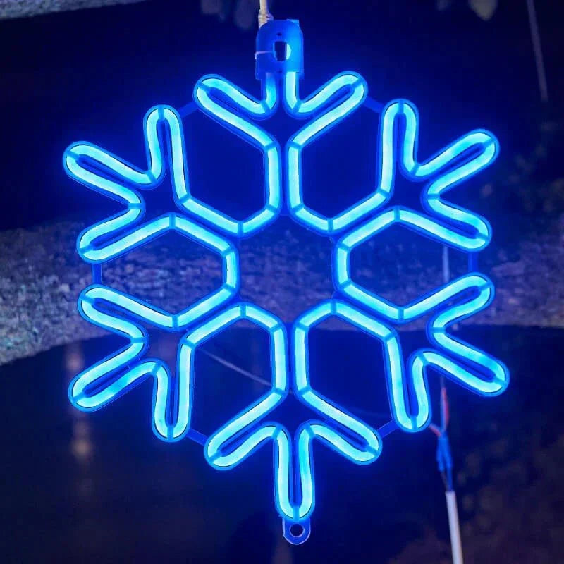 FrostLume Snøfnugg LED-lyslenke