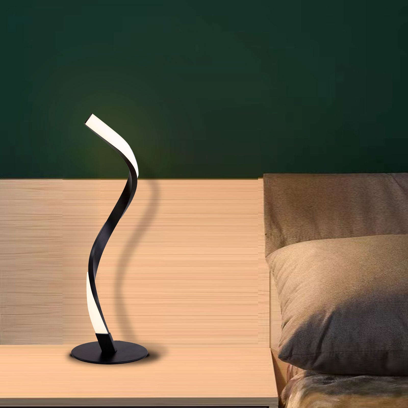 LumiSwivel - Moderne LED-bordlampe med dreibart design