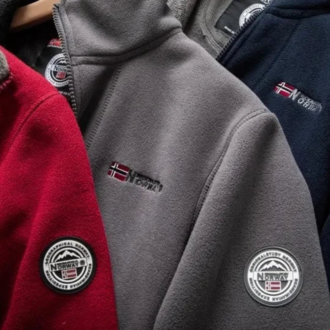 Stephen Soft Classic Fleecejakke med full glidelås