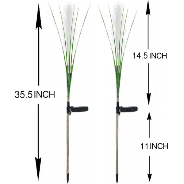 Solar Reeds Elegant hagelampe