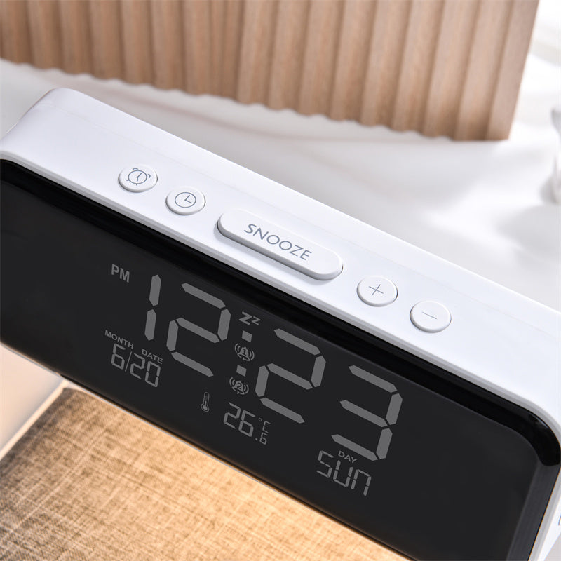 LumiTime - LED-vekkerklokke med digitalt display