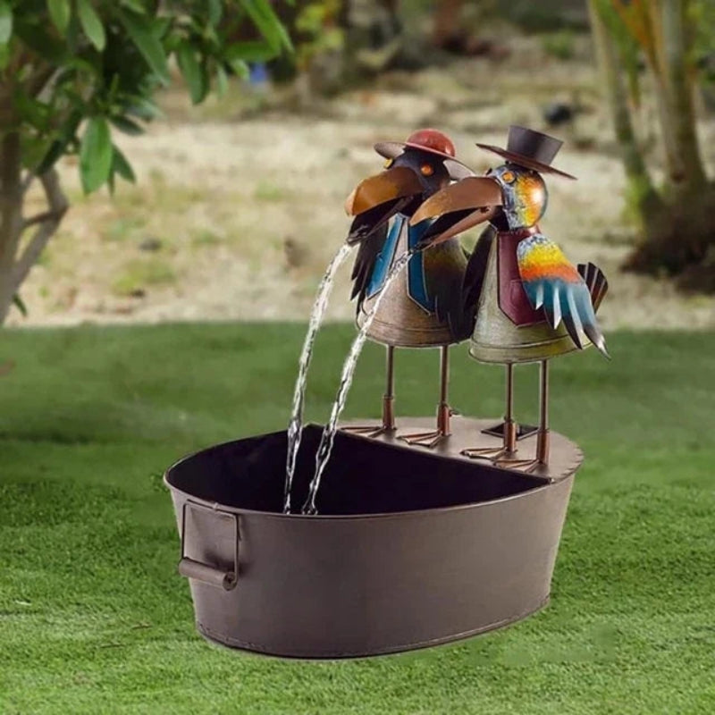 NatureGlow - Dyreinspirert fossefontene for utendørs bruk