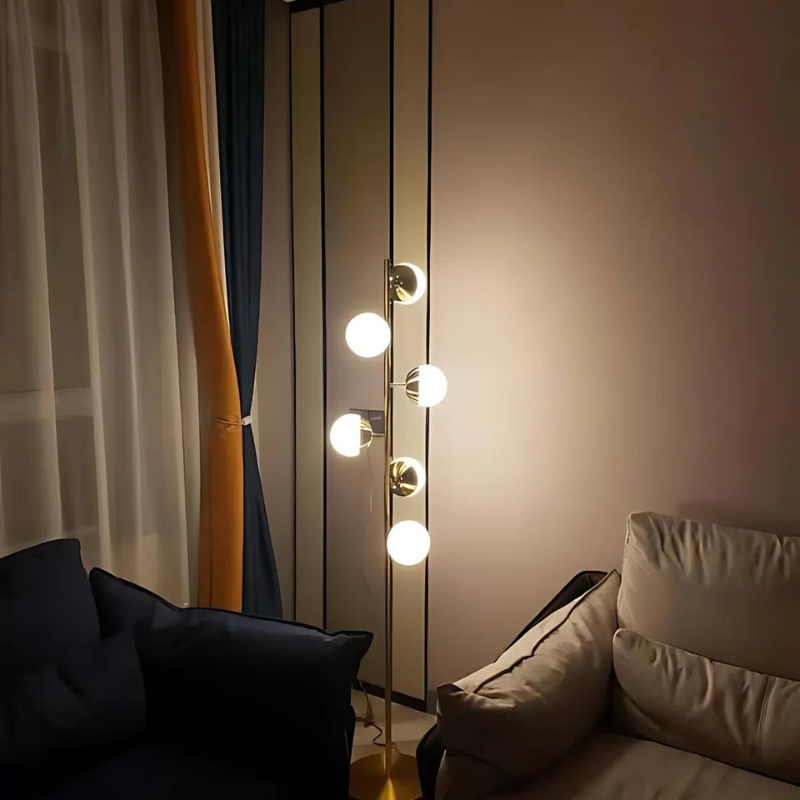 LumiSphere Modern bordlampe – elegant og atmosfærisk belysning