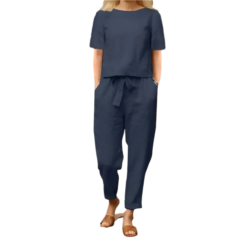 Olivia Elegant sommersett - Elegant todelt for varme dager