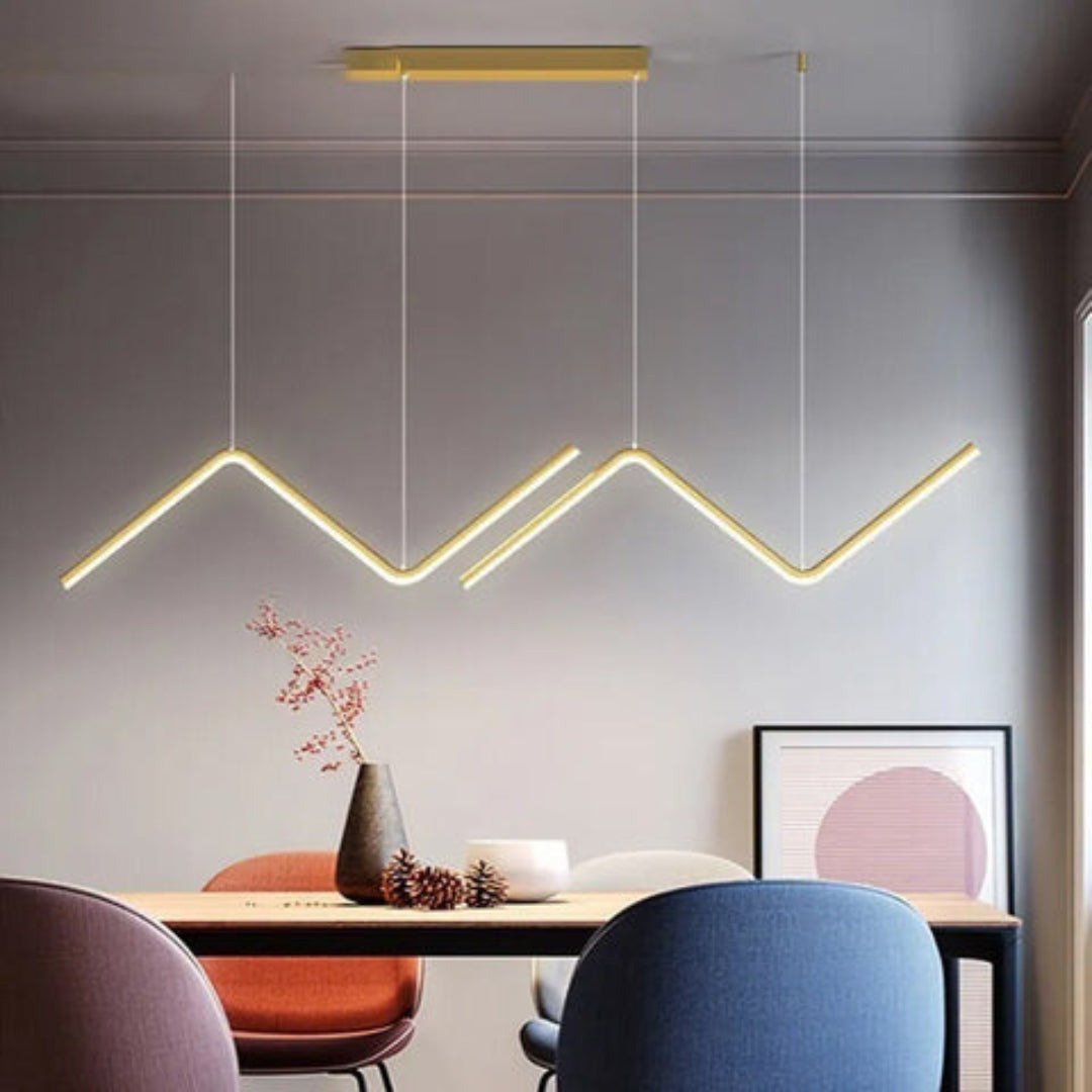 Glowlamp - Zigzag Lineær LED Pendel