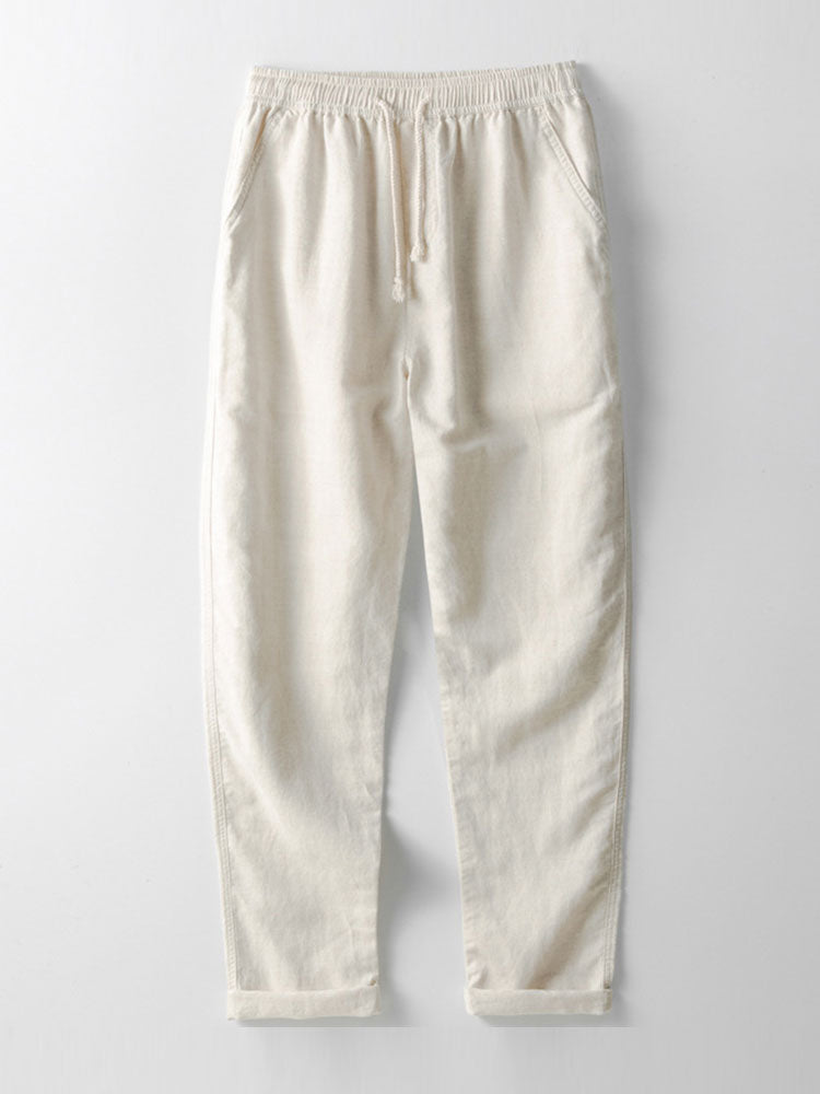 Troy – Herresett med sommerskjorte og -bukser i lin – Summer Chic