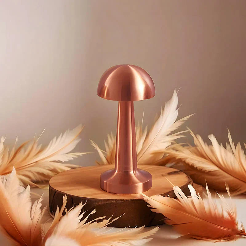 LumiShroom - Elegant sopplampe i kobber