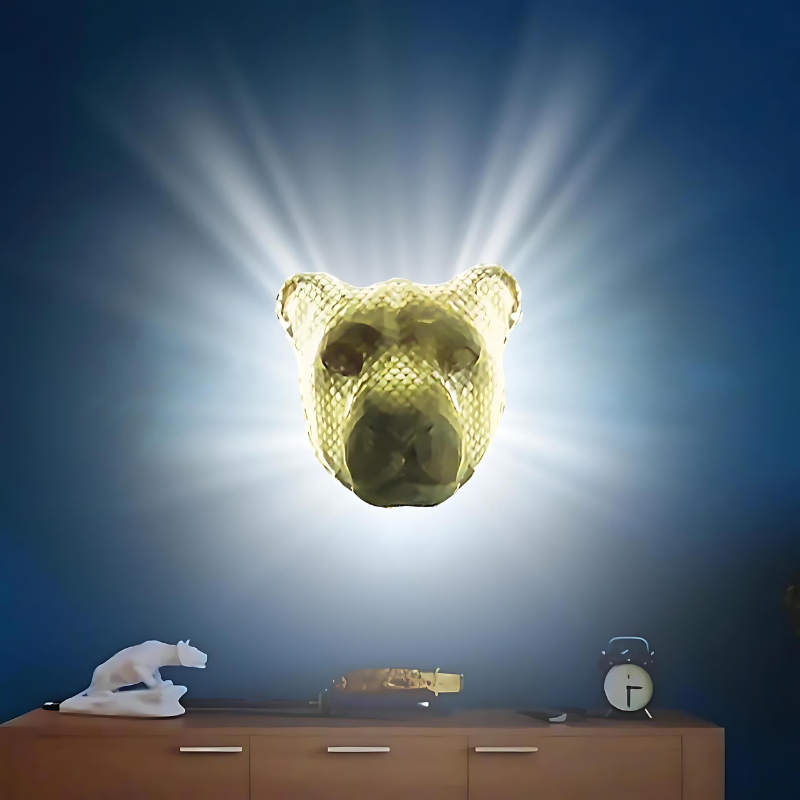 LumiFrame 3D LED-veggkunst – Unik og fascinerende belysning