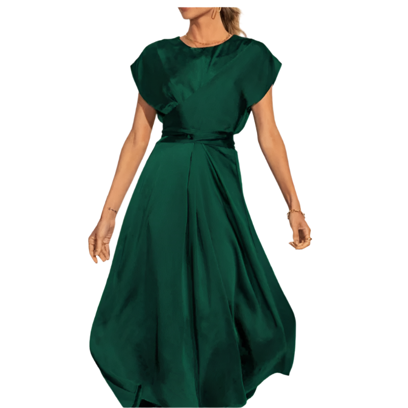 Sofie Elegant Omslagskjole Midi