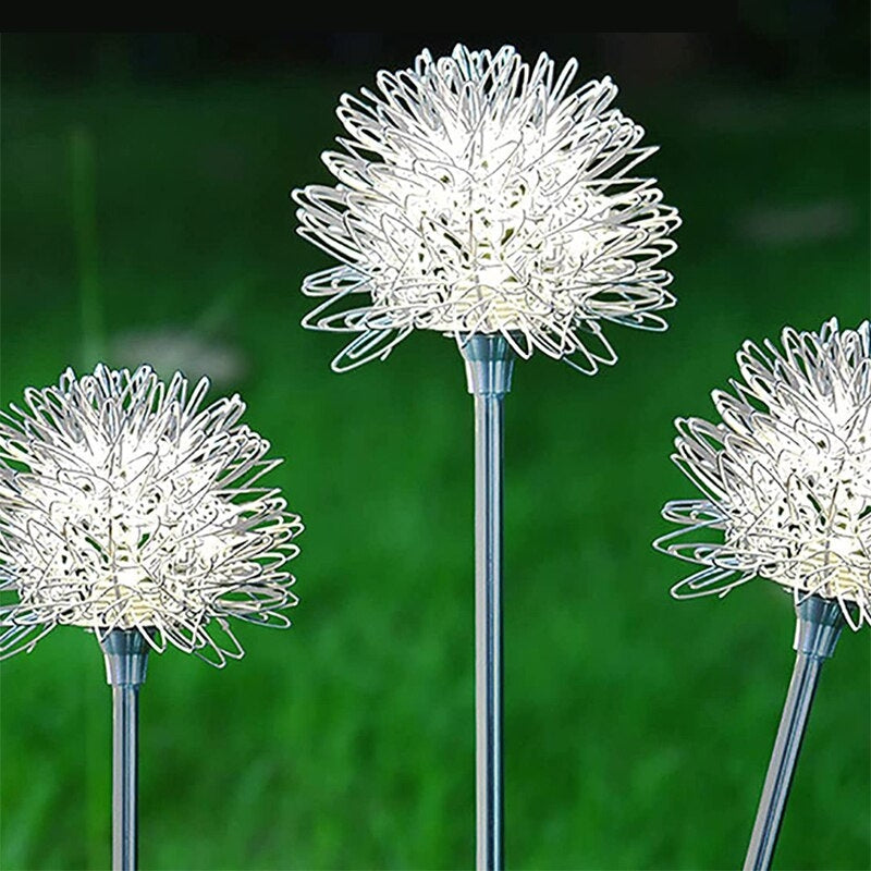 SolarBloom - Magisk utendørs blomsterkulebelysning