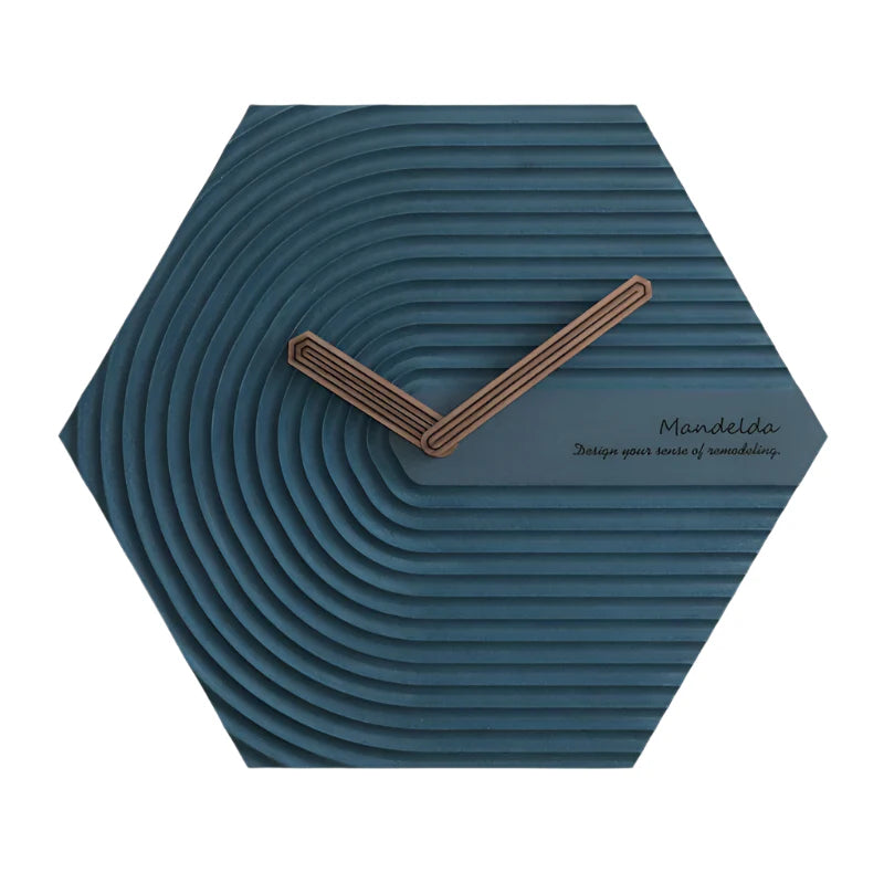 Moderne minimalistisk veggklokke