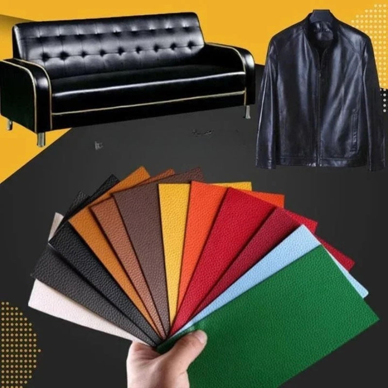 FixLeather selvklebende lærreparasjonslapp