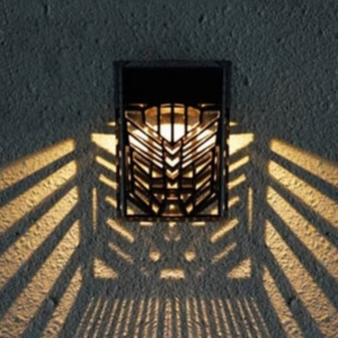SolarSense – Smart solcellelampe med bevegelsessensor for utendørsbelysning