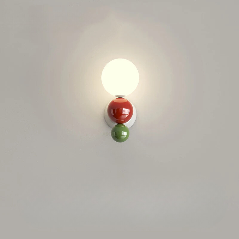 BubbleGlow – Moderne sfærisk vegglampe