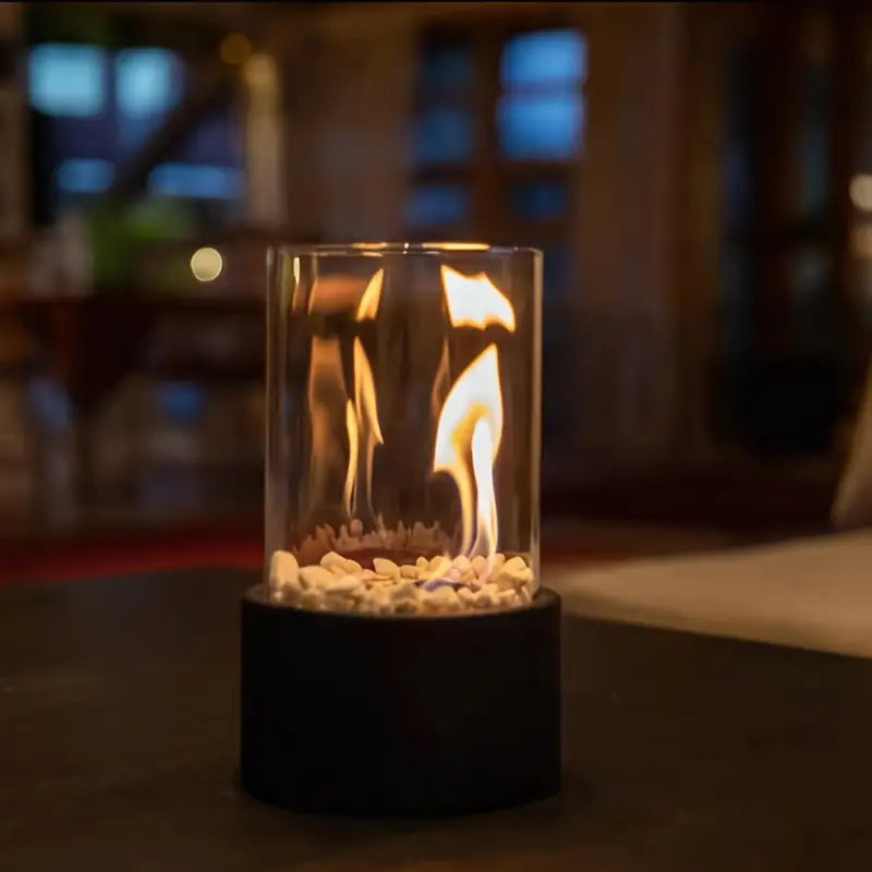 AuraFlame - Moderne bærbar bordpeis