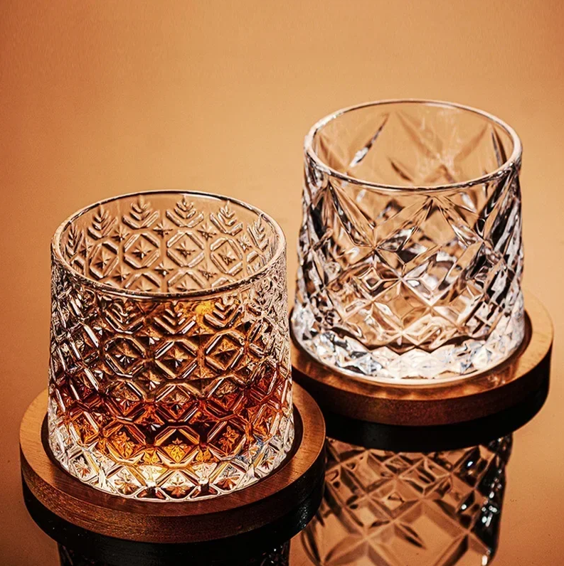 WhiskeySpin - førsteklasses roterende whiskyglass