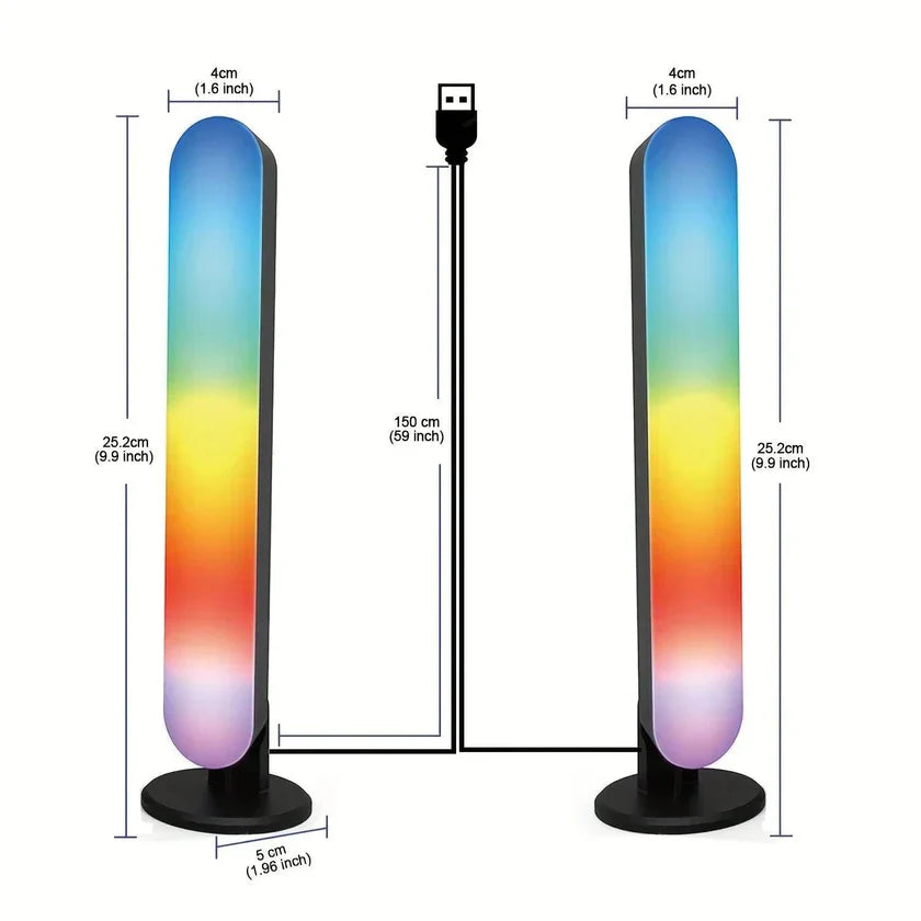 GlowMaster - RGB LED-lysbjelker